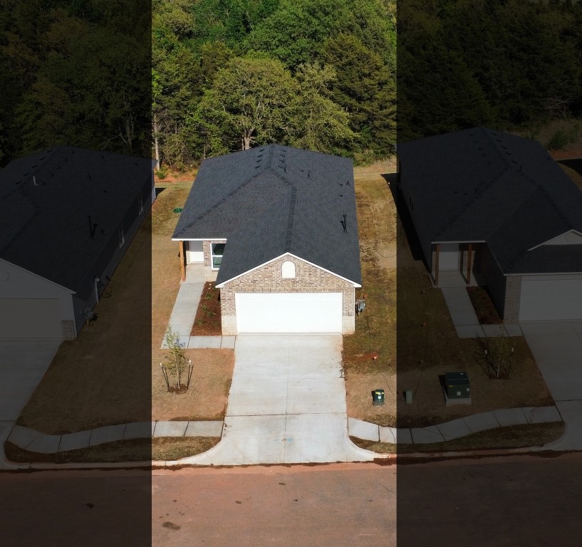 1202 Foal Drive, Guthrie, OK 73044 view of drone / aerial view