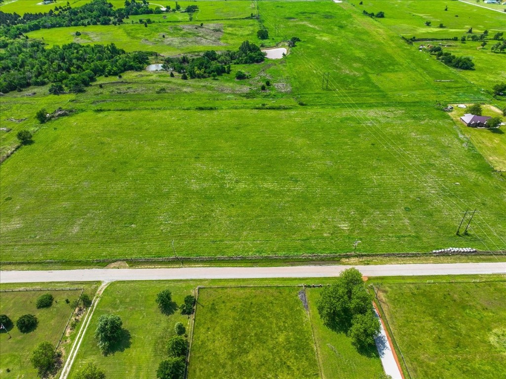 Lot 2 County Road 1390, Chickasha, OK 73018 drone / aerial view featuring a rural view