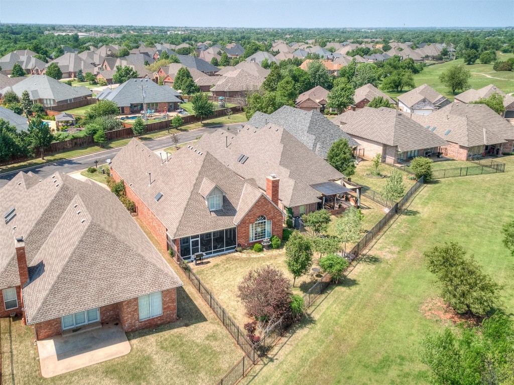 15608 Traditions Boulevard, Edmond, OK 73013 view of aerial view