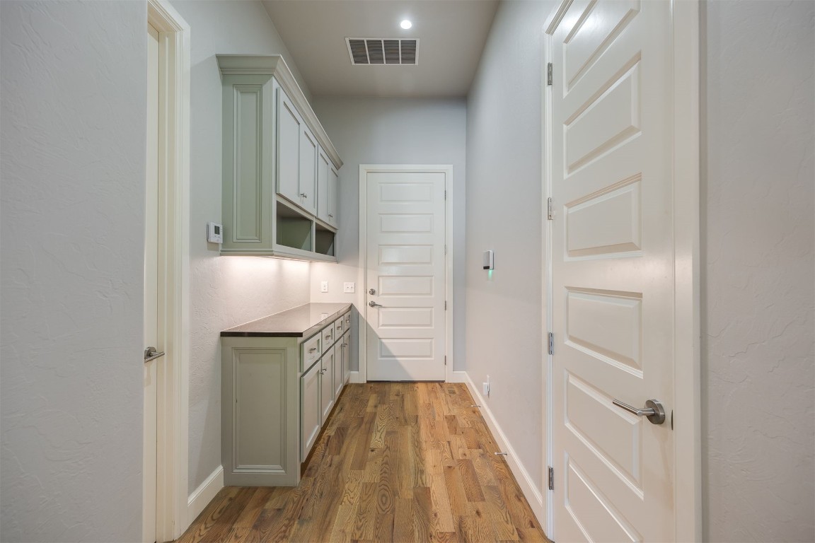 6332 Wentworth Drive, Edmond, OK 73025 interior space featuring light hardwood / wood-style flooring