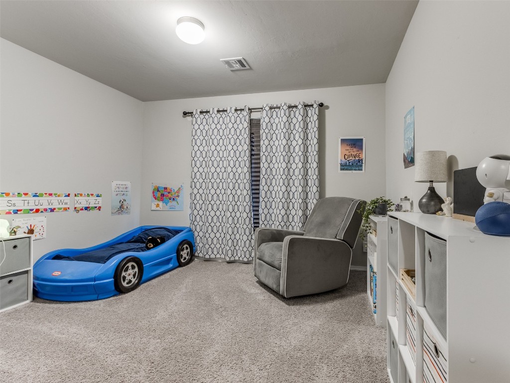 3829 Palio Lane, Oklahoma City, OK 73179 view of carpeted bedroom