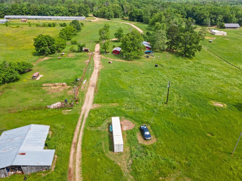 496 Cottonwood Trail, Broken Bow, OK 74728 view of aerial view
