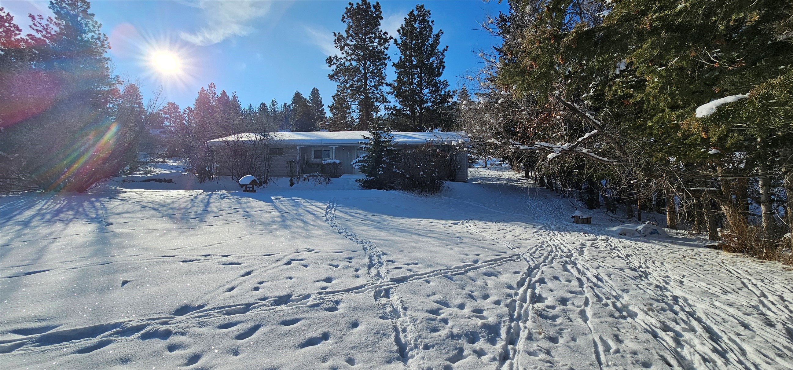 Build equity while living in your home!  This 2 bedroom 2 bathroom one level home is located in a private area and just minutes away from Helena. Enjoy wildlife crossing through the property on your very own  8.478 +/- acres. 

Interior pictures to follow ... Showings can begin 2/22/2024.