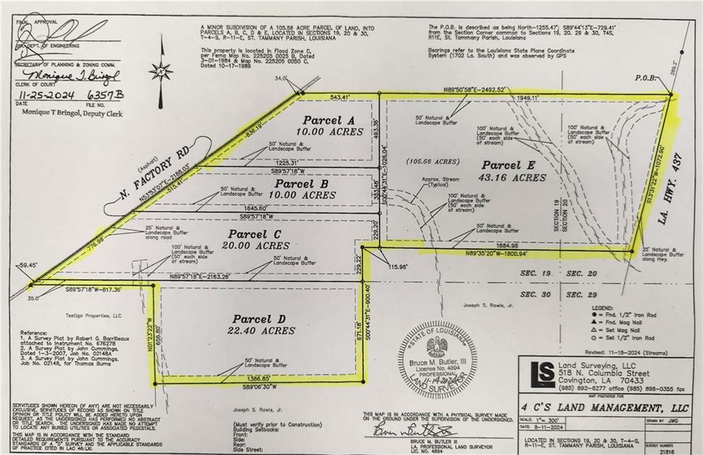 105.56 Acres N Hwy 437, Covington, Louisiana image 2