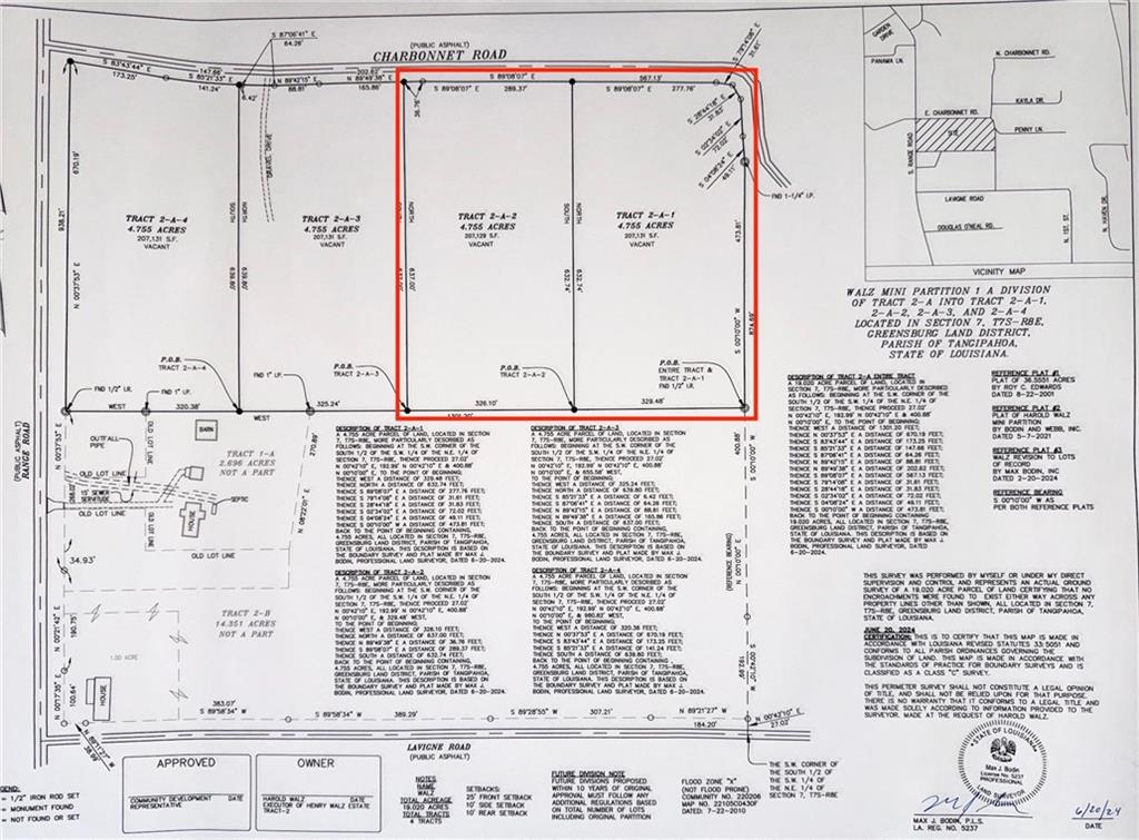 TBD 1&2 E Charbonnet Road, Ponchatoula, Louisiana image 1