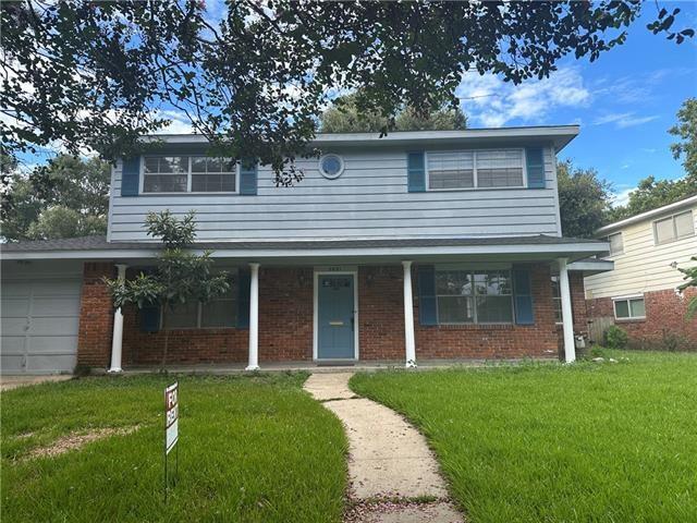 2-story floorplan on a high wooded lot, X flood zone. Well-maintained home with newer roof (2022), and HVAC system (2021) Expanded 384 Sq Ft covered back patio—recent wood replacement. The house is fully renovated.