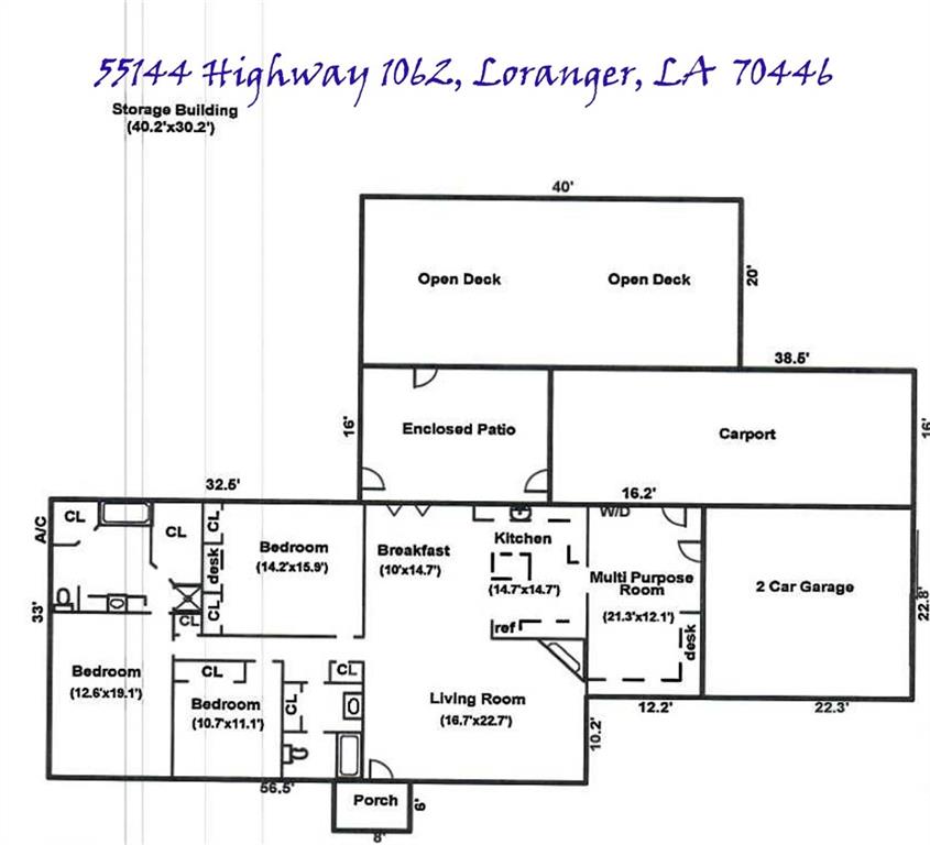 55144 Highway 1062 Highway, Loranger, Louisiana image 17