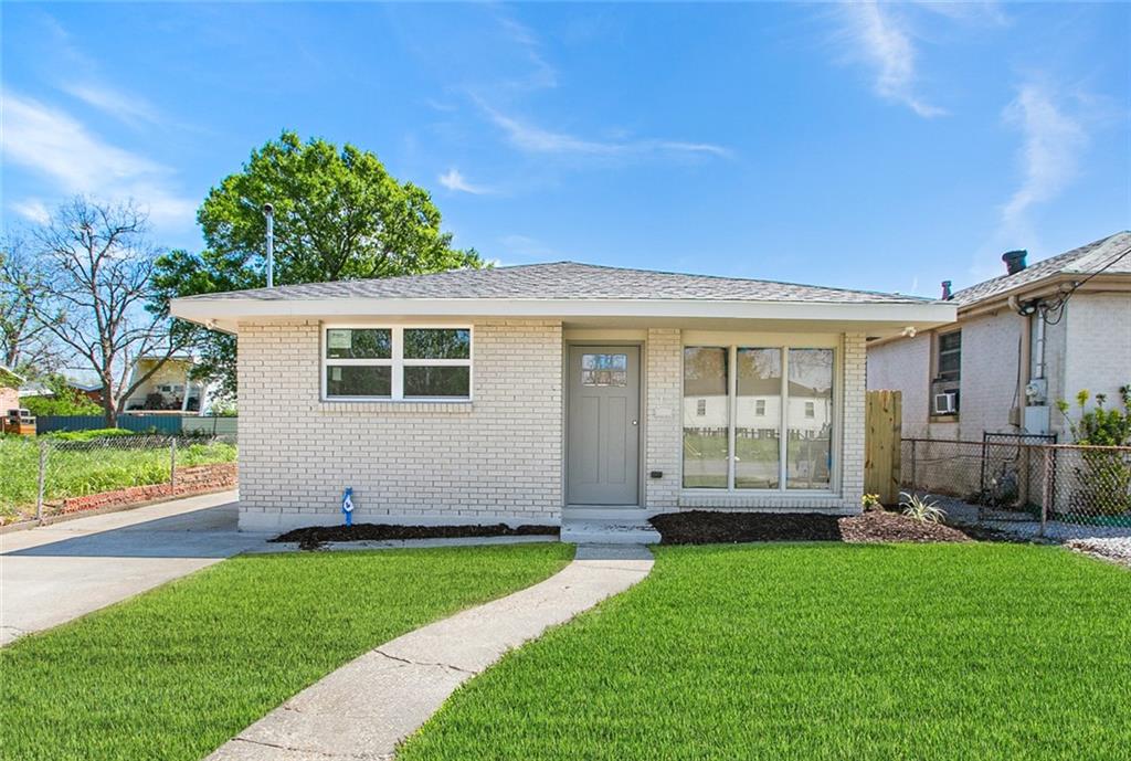 Nicely renovated in the Ninth Ward. This home has been completely redone from the studs. All new electric, plumbing, insulation, sheetrock, windows, flooring, cabinets, countertops, appliances, fixtures and hardware. This home is bigger than it looks. It originally was 2 units but has been converted to a single residence. The home has 4 nice sized bedrooms plus 2 additional flex space rooms that could easily used as to make a 5 or even 6 bedroom home. "X" flood zone