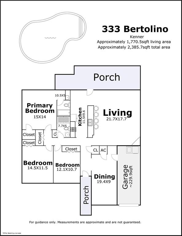 333 Bertolino Drive, Kenner, Louisiana image 16