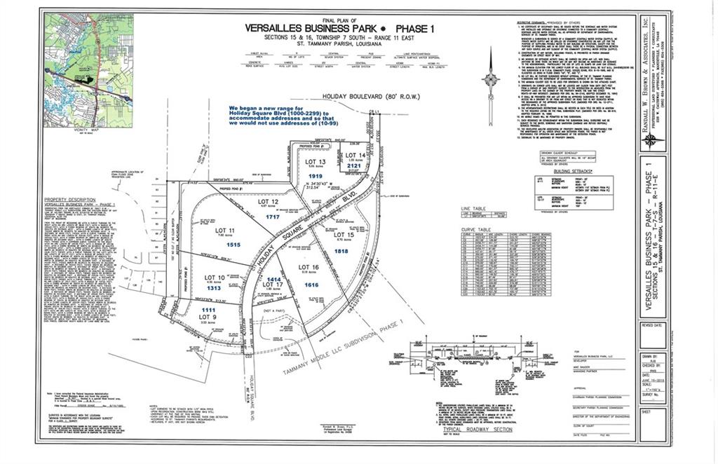 LOT 14 Versailles Business Park/ Holiday Square Boulevard, Covington, Louisiana image 3