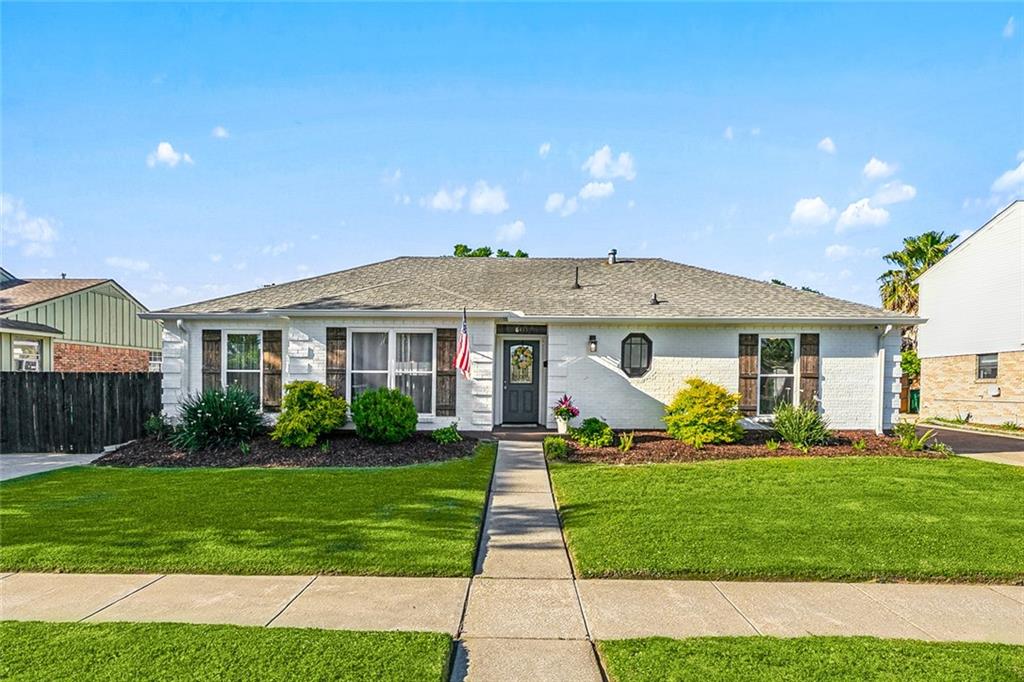 Welcome home to this charming  updated ranch house - 3 bedrooms , 2 bathrooms in an established Metairie neighborhood. Open floor plan, bonus office, 2 covered patios , separate recreational room ( 424 sq ft) and workshop ( 200 sq ft) . Fenced yard. Ample storage and walk in closets. Ideal floor plan and outdoor space for daily life and entertaining. Very well maintained home. Easy access to 1-10, Veterans Blvd, Lake Pontchartrain, etc. Welcome home to 6413 Schouest St . Schedule your private viewing today .