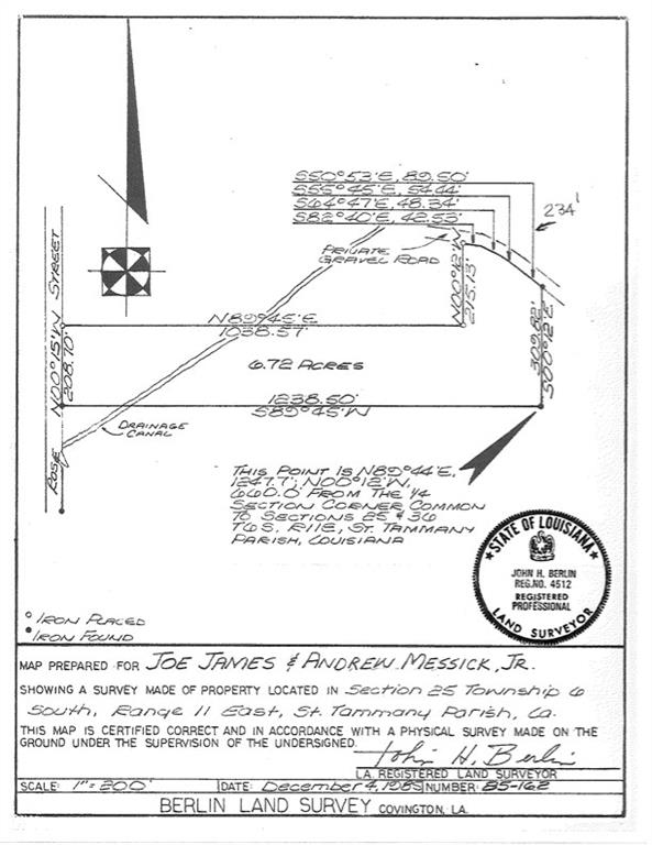 6.72 Acres Clear Creek Road, Covington, Louisiana image 2