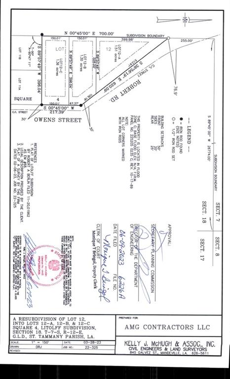 Lot 12A Robert Road, Mandeville, Louisiana image 1