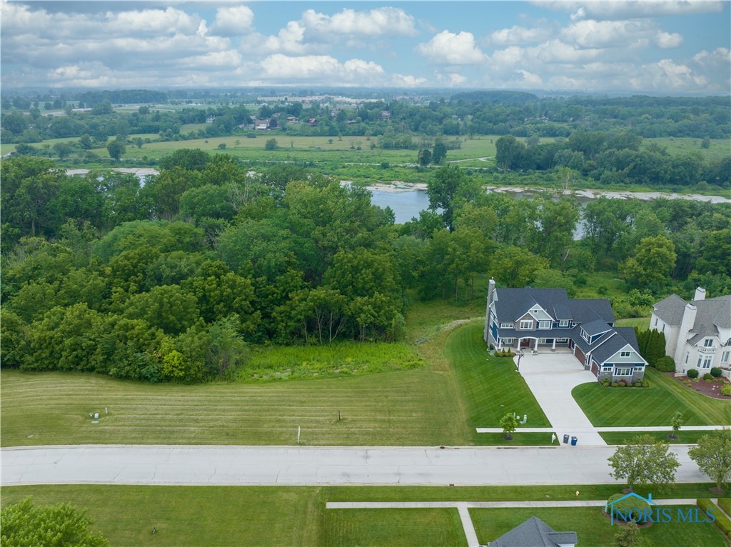 Aerial view of lot #73