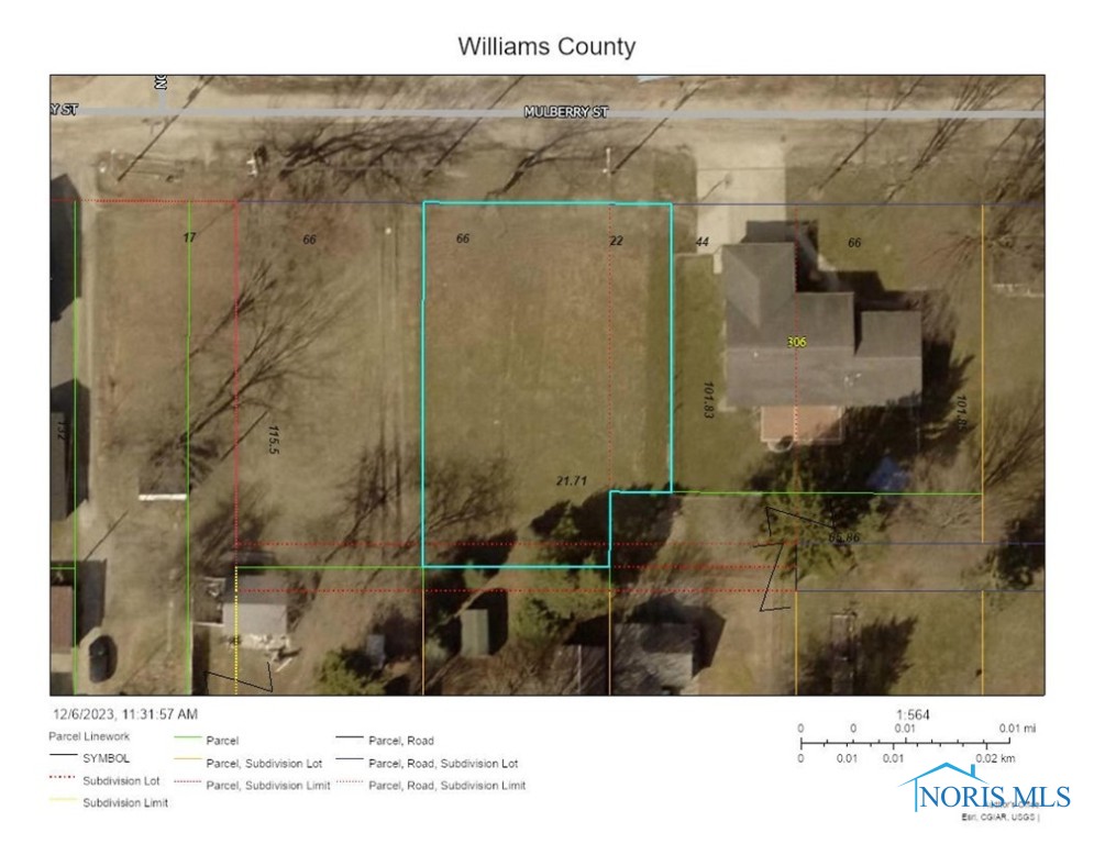 0 Mulberry Street, Pioneer, Ohio 43554, ,Land,Active,Mulberry,6109849
