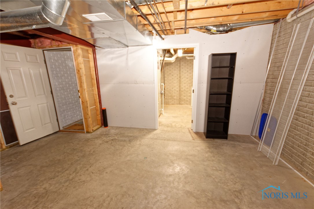 BASEMENT TWO STORAGE ROOMS
