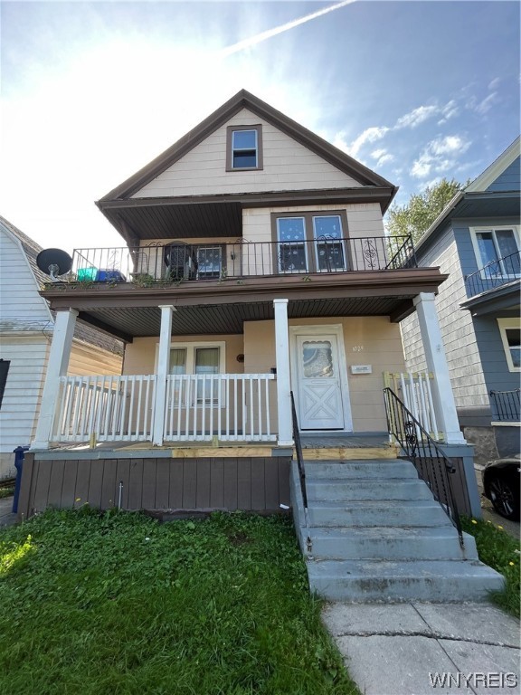 Large two family home for sale in the Lovejoy neighborhood!  Both units are tenant occupied and feature three bedrooms and one bathroom each. Both units feature spacious living spaces and plenty of closet space. Full basement and modern mechanicals! Come view today!