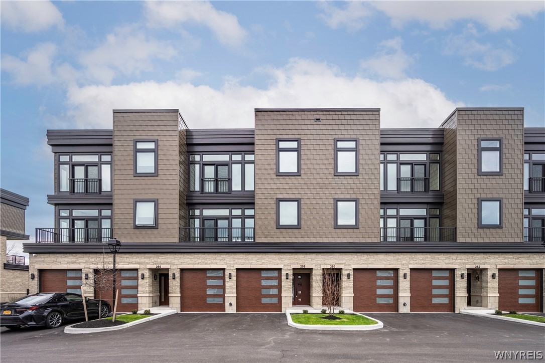Allow us to introduce the West End Townhomes in Buffalo's vibrant downtown waterfront community. Prepare to be wowed by the custom finishes that offer what today's buyer is looking for in comfort, space, and sophistication. These 20 newly built 3 story townhomes feature 3 bedrooms, 3.5 bathrooms, and attached 2-car garage. They also include high ceilings, hrdwd flrs, sun-drenched views from every living level and generous storage spaces. The development is being constructed in four stages so any purchaser will have plenty of options for location and finishes. Don’t miss out on this rare opportunity to build new on Buffalo's beautiful waterfront!