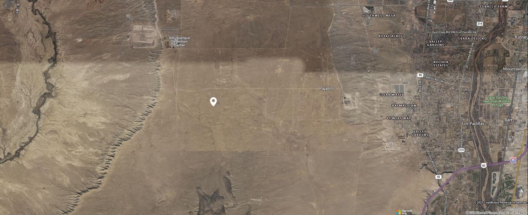 Off Pajarito (N105) Road SW 