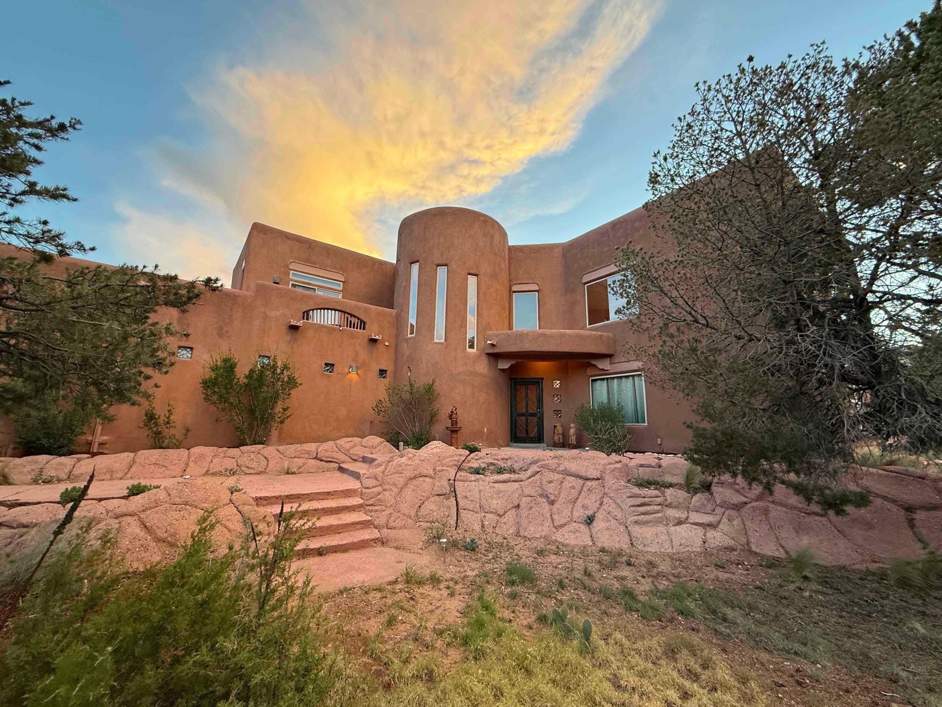 Discover a spacious Leo Husky custom home, perfect for families. The inviting floor plan brings everyone together with an open concept kitchen, dining area, & cozy living room featuring a corner Kiva fireplace & wood-beamed ceilings. Upstairs, the large primary suite offers stunning mountain views & access to a peaceful, private balcony; perfect for morning coffee or evening wind-downs. The large fenced backyard & separate dog area make this home pet & child friendly.Recent updates - Newer TPO ROOF (5/25 transferable  Warranty), freshly paved driveway, & EV charging outlet (240V NEMA 15-50).Settle in, and enjoy the relaxed scenic lifestyle Paako is known for. Inspections are complete, and the home is move-in ready whenever you are