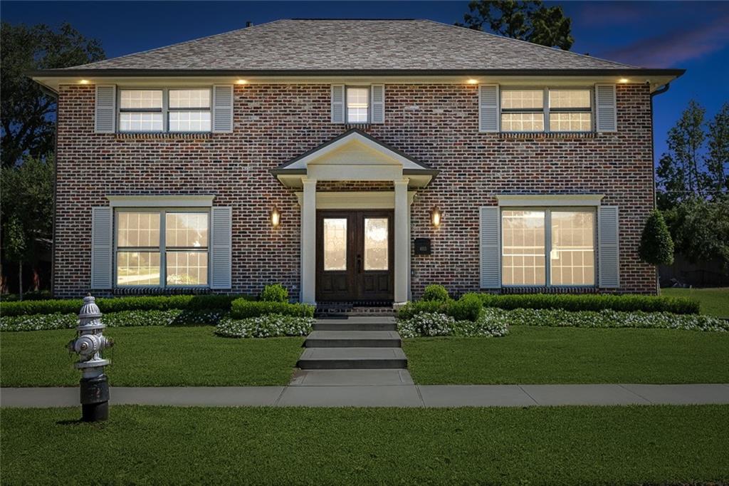 ATTENTION BUYERS!!!!!!!!!! OWNER FINANCING AT 4 % with 20% DOWN PAYMENT FOR 15 YEARS !!!!!!!!!!!!!!!!!!!!!!!!!!!!!!!!!!
THE DISCRIMINATING TASTE OF A BUYER IS MATCHED ONLY BY THE QUALITY OF THIS HOME. SITUATED ON A CORNER LOT IN CENTRAL METAIRIE, THIS SPECTACULAR HOME HAS BEEN THOUGHTFULLY RE-IMAGINED IN A DOWN-TO-THE-STUDS REMODEL CREATING THE DEFINITION OF MODERN LUXURY!!! THE LEADED GLASS DOOR WELCOMES YOU TO THE OVERSIZED FAMILY ROOM WITH MANY NEW DOUBLE WINDOWS AND OVERLOOKING THE COVERED PATIO. THE COMPLETELY MODERNIZED KITCHEN IS A CHEF'S DREAM WITH UPSCALE STAINLESS APPLIANCES, TALL CUSTOM CABINETS AND LOVELY CARRARA VICOSTONE COUNTERS WITH UPSCALE STAINLESS APPLIANCES. THE OVERSIZED DINING AREA WILL ACCOMMODATE YOUR LARGE TABLE WITH SPACE TO SPARE!!ENTER THE MUD ROOM FROM THE DOUBLE GARAGE WHOSE FLOORS ARE LIFE TIME NINJA FLOORING. THERE ARE FOUR LARGE BEDROOMS UPSTAIRS WITH CUSTOM CLOSETS AND ALL HICKORY WOOD FLOORS. THE FIFTH BEDROOM OR OFFICE IS LOCATED ON THE FIRST FLOOR WITH STEPS TO A FULL BATH. THE OVERSIZE PRIMARY BEDROOM UPSTAIRS WILL ACCOMMODATE THE MOST LAVISH FURNITURE, WITH AN ENSUITE LUXURY BATH THOUGHTFULLY LAID OUT WITH A SEPARATE SHOWER AND VANITY TOPS OF LUXURIOUS CRISTALLO QUARTZITE COUNTERS. NEW RAFTERS AND ARCHITECTURAL ROOF WAS REPLACED WHICH GIVES COMFORT AND VALUE TO THIS HOME. THE SECURITY SYSTEM HAS MONITOR AND CAMERAS ADDING THAT FEEL OF EXTRA SECURITY. THE EXTERIOR LIGHTING & LUSH GARDENS WILL BE WELCOMED BY THE HOUSEHOLD GARDENER. WITH MINS TO HOSPITAL AND SHOPPING & SCHOOL, THIS HOME HAS THE CONVENIENCE SECOND TO NONE. THE LOT NEXT DOOR IS AVAILABLE TO PURCHASER AS WELL.  LOOK NO FURTHER - THIS IS THE ONE YOU HAVE BEEN LOOKING FOR!!!!