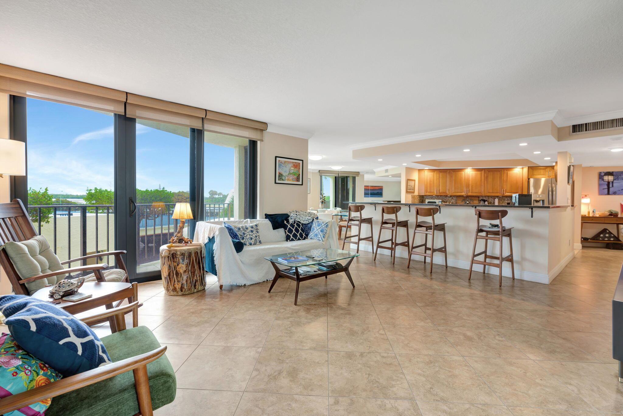 Recently updated unit on the northern (skinny) part of Singer Island. Tile and wood flooring throughout. Opened up kitchen to the living and dining area. High speed internet and cable included. Connemara owners recently voted for a beautiful new landscaping project that will vastly enhance all exterior features of the property. Come and see the exciting display of changes, located in the Connemara lobby.For those who remember Mr. Rogers Neighborhood I'd like to sing ''Won't you be my neighbor'' since I also live to the building.The condo association voted to allow washers and dryers to be installed in the unit.