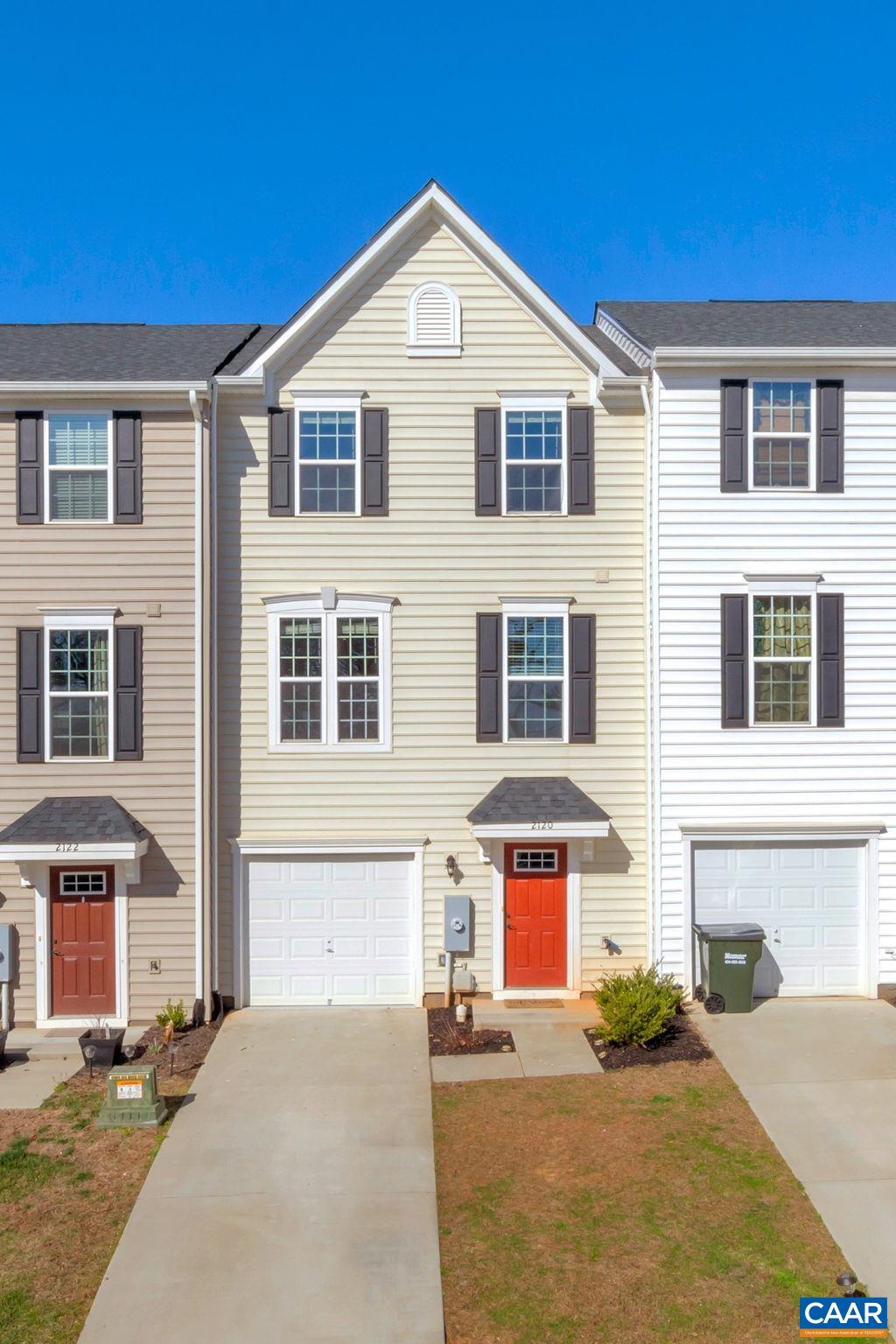 Three story 3 bedroom, 2.5 bath townhome built in 2020 is move in ready and has many upgrades. Finished 1 car garage with auto-door and spacious finished basement on entry level  Second floor is an open floor plan with a gourmet kitchen with an oversized island, maple cabinets, granite counter tops, stainless appliances and a half bath. Third floor has very spacious owners master suite with walk in closet and private bath. Third floor also offers 2 additional bedrooms, an additional full bath and bedroom level laundry. Home is HERS energy efficient.