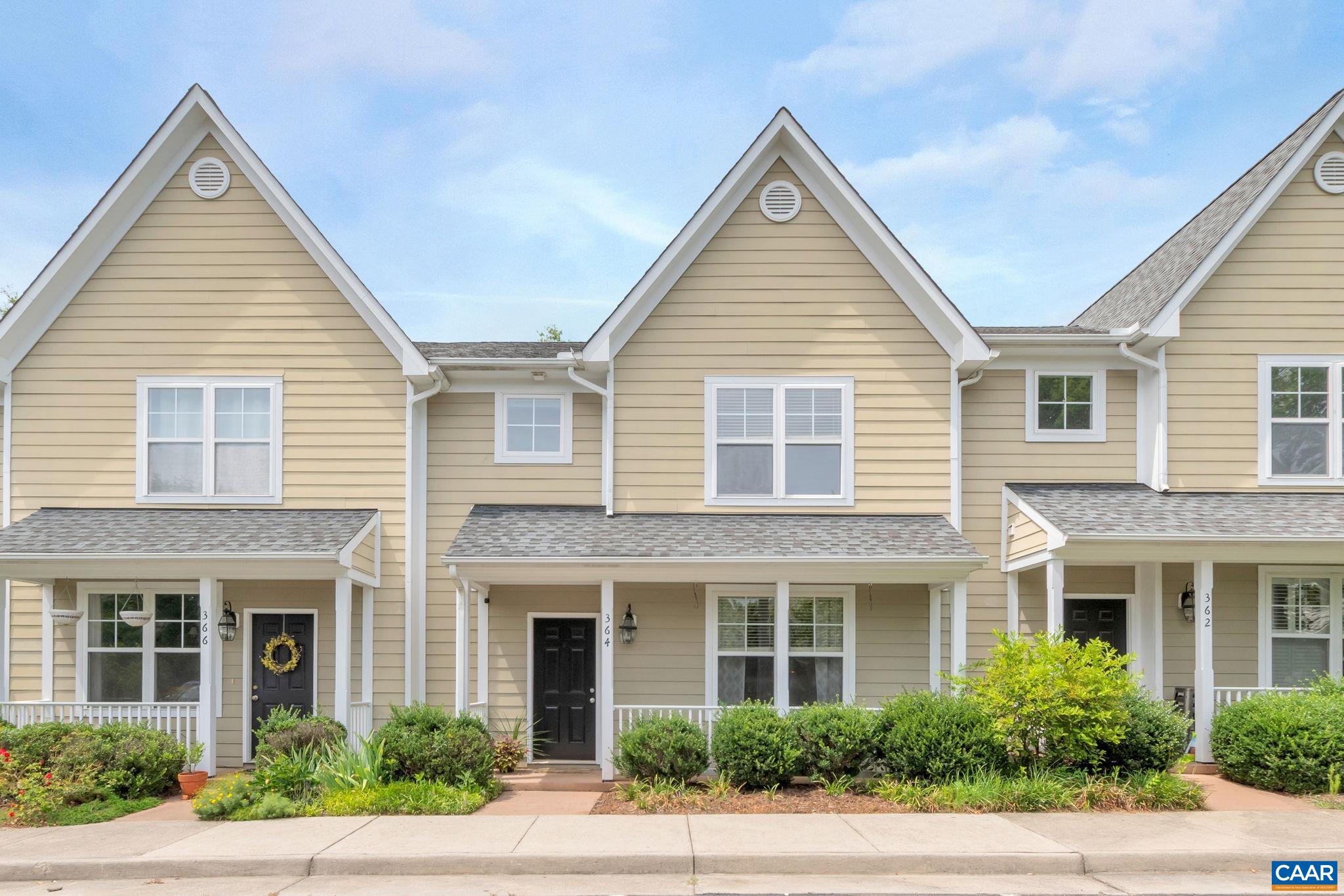 OPEN HOUSE ON SUNDAY FROM 12:00-2:00....An affordable townhome in Westhall (3 bedroom / 2.5 bath) located in the heart of Crozet. Crozet Park and the YMCA are literally in your backyard offering incredible playgrounds, pickleball courts, tennis, baseball, basketball, swimming pool and more. A short stroll to the town for ice cream, restaurants, library and shopping. This 1600sqft home is open and inviting with oversized windows creating an abundance of natural light. The kitchen has tall maple cabinets and granite countertops, SS appliances and recessed lighting. The family room boasts hardwood floors and walks out onto the back patio. Plenty of space for grilling, gardening and relaxing. On the second floor you will find 2 spacious bedrooms that share a full bathroom and a large primary bedroom with an attached primary bath. The laundry room is also located on this floor with extra shelves for additional storage. Crozet is a charming town with apple and peach orchards, vineyards and breweries. If you are adventurous, you will love all the hiking and bike trails throughout.
