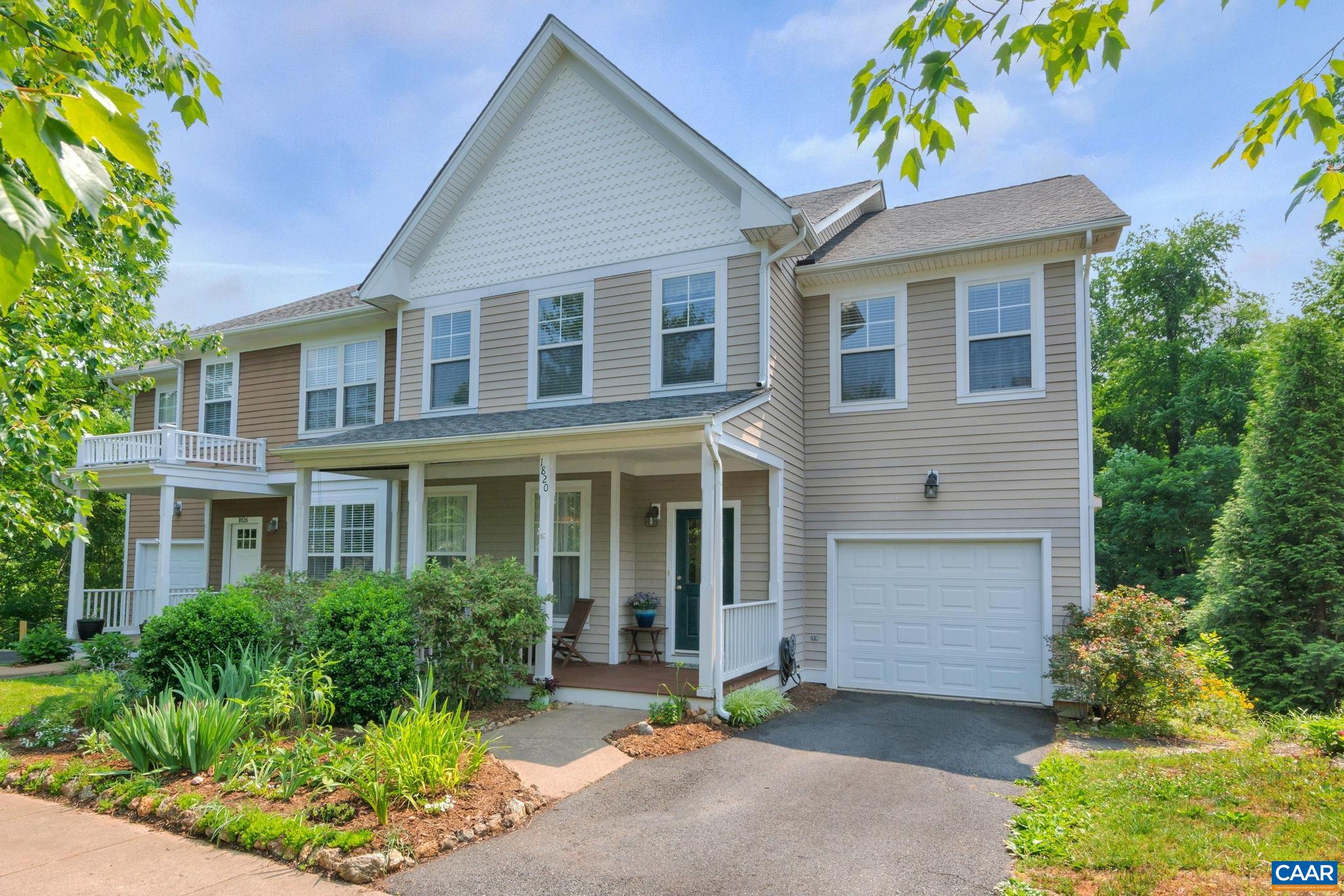Sunny, move-in ready END UNIT townhome in the storybook neighborhood of Waylands Grant. Fabulous floor plan. Beautiful kitchen w/ white cabinets, island w/ breakfast bar plus dining area-open to living room w/ gas fireplace. Formal dining room w/ chair rail and crown molding could be an ideal 1st floor office. Spacious primary bedroom w/ en suite bathroom including jetted tub and separate shower. Three additional bedrooms, 2nd full bath, loft area and laundry room upstairs. Unfinished WALK-OUT BASEMENT has loads of POTENTIAL. Full bath roughed-in and propane line bonded to main electric panel for gas stove. Possibilities are endless: in-law suite, gym, rec room, home office, work shop, you name it! Garage offers additional storage. Lovingly tended flower beds in front. Outdoor "rooms" include delightful front porch plus deck overlooking back yard which adjoins a wooded area. Wonderful PRIVACY! Awesome neighborhood common area in front and great play area in back. WALK to shops and restaurants in downtown Crozet. Short drive to schools, parks, wineries and breweries. Crozet has a SMALL TOWN "vibe" people love. Charlottesville and Waynesboro only 20 min. away. Check documents for upgrades and improvements. Open Sunday, 10/8,​​‌​​​​‌​​‌‌​‌‌‌​​‌‌​‌‌‌​​‌‌​‌‌‌ 2-4.