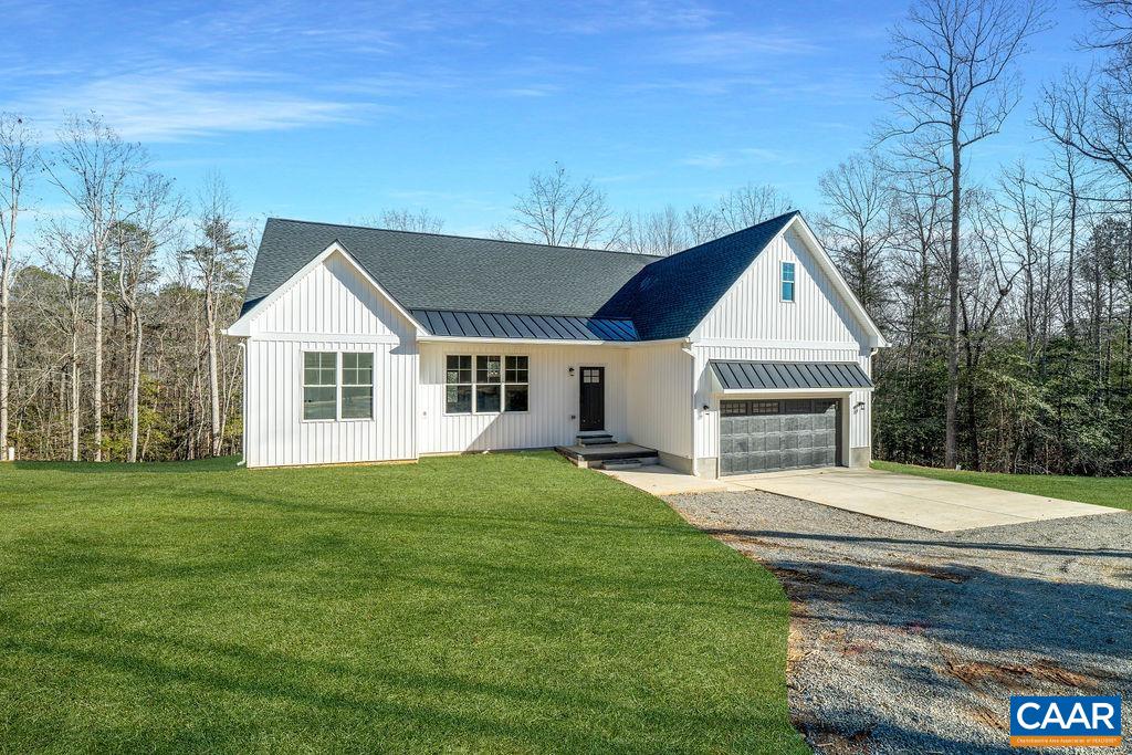 ++ CUSTOM HOME IN NORTHERN ALBEMARLE COUNTY - Only 4 Miles from NGIC/DIA/AstraZeneca ++ Proposed-To-Be-Built by a custom home builder with particular expertise & focus on - adaptable/age-in-place /multi-generational homes.  On 8.06 acre partially wooded lot with distant mountain views, a 1-LEVEL LIVING (1-1/2 story), open floor-plan residence. 4 bedrooms (3 on main level) / 3 full baths & 1 half-bath.  Over 2900 finished sq.ft. - with 2nd floor unfinished area for customization /substantial unfinished area in basement for customization - PLUS  a covered rear porch!  ** 1% BUILDER CONTRIBUTION towards MORTGAGE RATE BUYDOWN or towards CLOSING COSTS. **  With the goal of a completed residence meeting your specific wants & needs, you will experience a COLLABORATIVE DESIGN/BUILD PROCESS with this Class A licensed builder. * NOTE:  All PHOTOS are of a SIMILAR home*