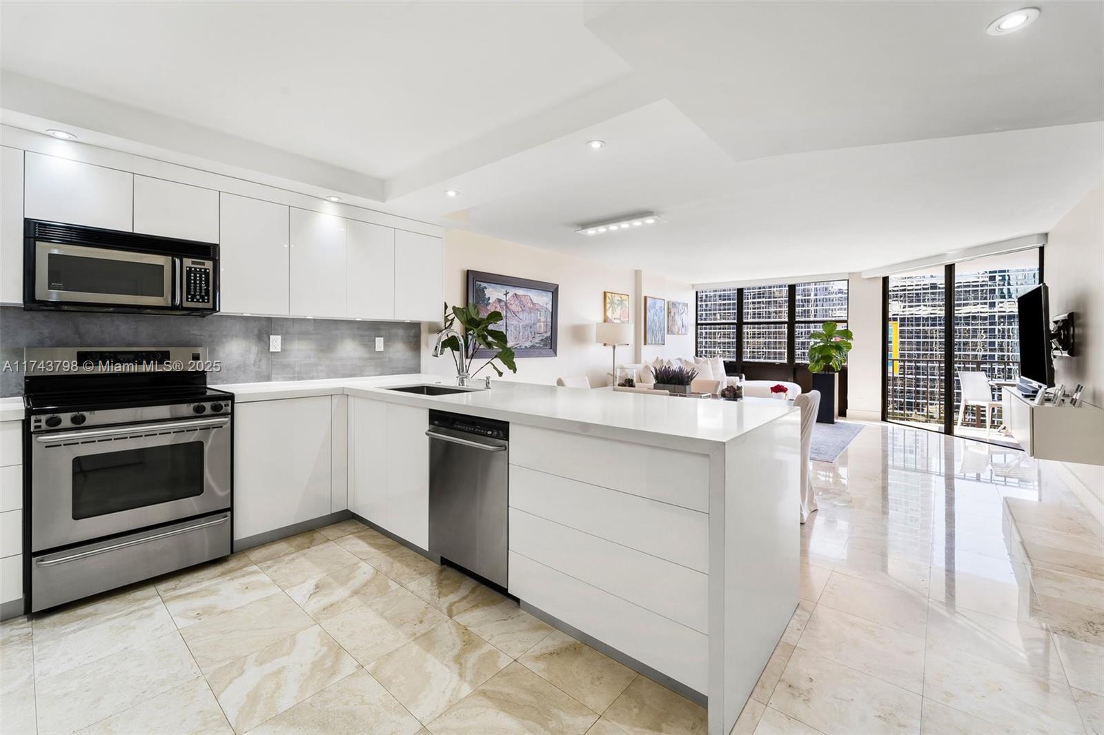 Discover Unit 1412 at Brickell Place, a stunningly renovated and spacious residence in the heart of Miami’s vibrant Brickell neighborhood. This elegant unit features exquisite marble floors throughout, an open and airy layout, and high-end finishes that create a sophisticated living space. The modern kitchen boasts sleek cabinetry and ample storage. Enjoy breathtaking city and bay views from your private balcony, perfect for relaxing or entertaining.

Brickell Place offers top-tier amenities, including a pool, fitness center, marina, tennis courts, and 24-hour security. With its prime location just minutes from world-class dining, shopping, and entertainment, this move-in-ready gem is an exceptional opportunity for urban living.