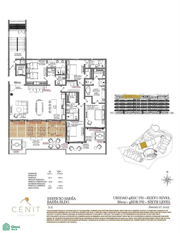 Cenit Bahia Tower B602, San José del Cabo (Los Cabos), Los Cabos, Baja California Sur