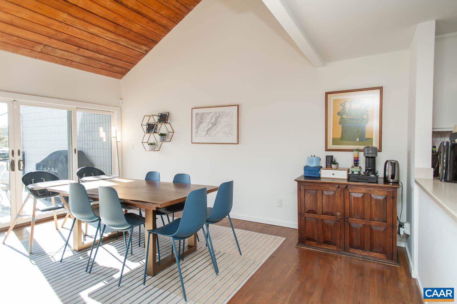 Welcome to 212 Turkey Ridge Rd in the desirable Peacock Hill neighborhood! This stunning home features an owner’s suite on every level, providing privacy and comfort. The main level offers an inviting, spacious layout perfect for everyday living. The upstairs owner's suite includes a custom closet and separate light-filled office space with a mini-split. Step outside to enjoy beautiful landscaping with composite decking and a pergola – an ideal spot to relax and take in the manicured yard. Peacock Hill offers a peaceful outdoor setting with a lake, walking trails, playground, and ample green space to enjoy nature. Located in Ivy, with a Charlottesville address, this home is just a short 20-minute commute to UVA, combining convenience and tranquility.