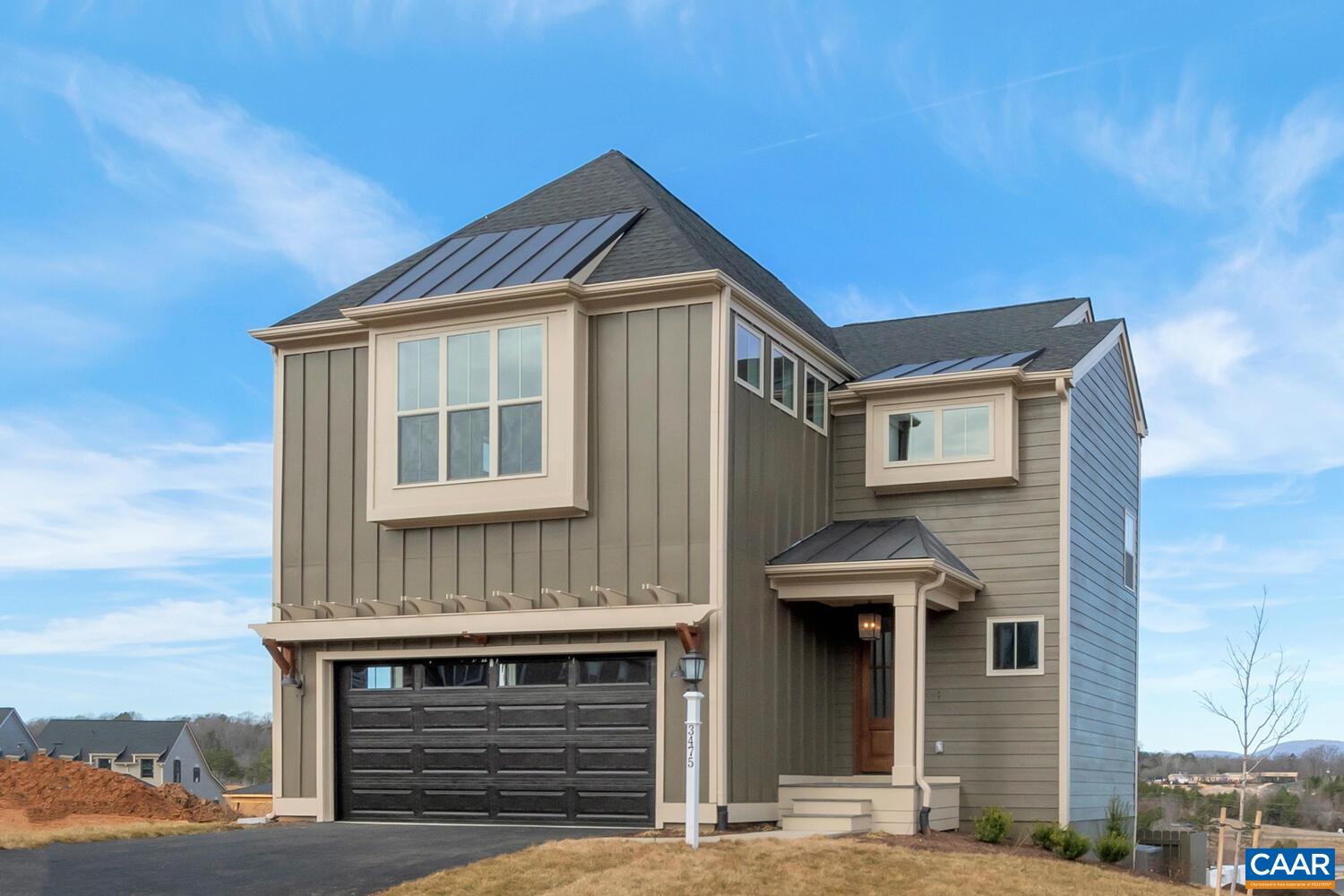 The Miller Floorplan features a light-filled, open-concept kitchen and great room, walk-in pantry, mud room, 3 bedrooms, luxurious owner's suite two walk-in closets. 2-car garage included. Quality features throughout including 2x6 exterior walls, R-19 insulation, Energy Efficient windows, custom Mahogany front door, 15 SEER HVAC with separate zones for each floor and so much more. Each home is tested for energy efficiency and HERS Score. Want to make a change to the plans? On staff draftsman can adjust the plans to make the home just right for each buyer.  Semi Custom.