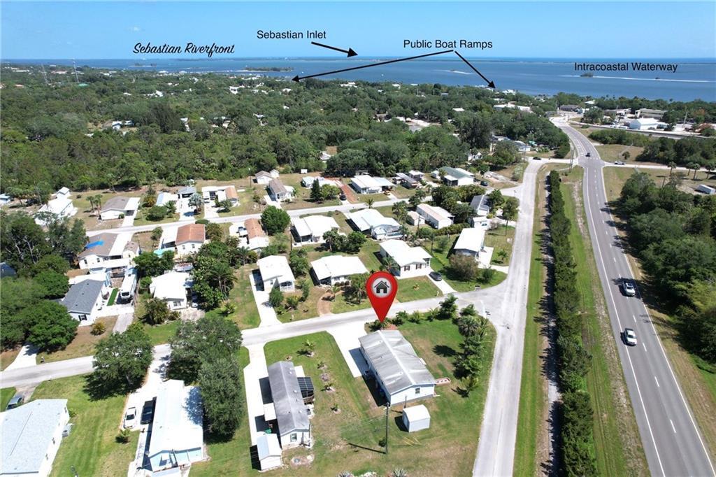 Photo 1 of home located at 309 Pineapple Street, Sebastian FL