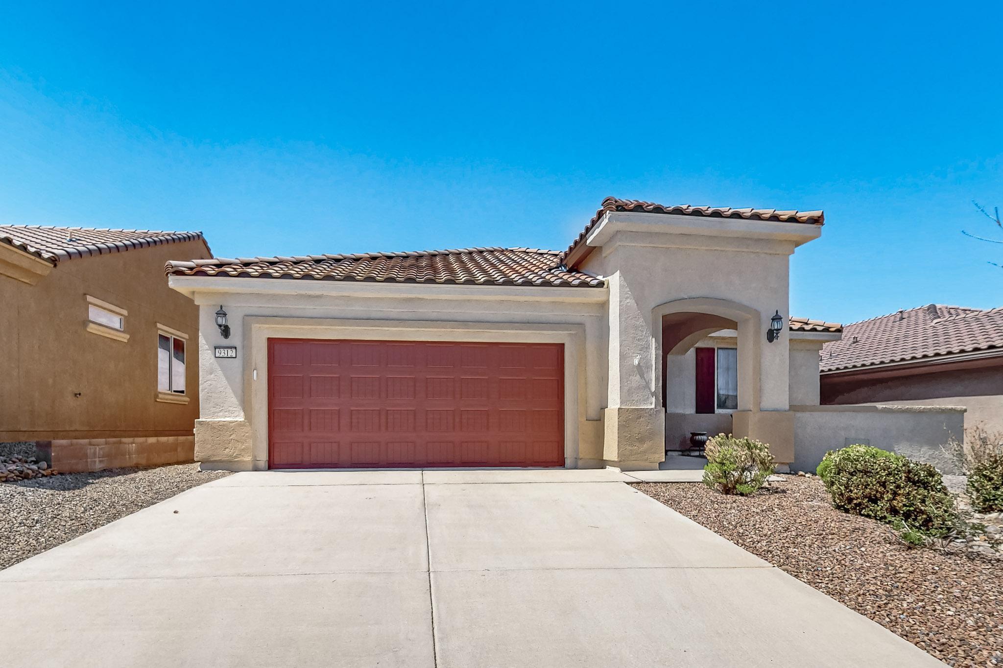 Welcome to the Exclusive 55+ Community of Del Webb Mirehaven! This Sanctuary floorplan offers 1860 SF, 2BR, 2BA's an Office/Den or 3 BR & 2CG!  Original Owner has added many recent upgrades including Granite at the Countertops and Island, Custom Window treatments throughout, Pull Out Drawers, Fridge, Stove, Microwave & Dishwasher are 3 years old and all convey, Owned Water Softener,  Newer Elastomeric Stucco, Custom Landscaping front & back & pavers in the front courtyard! Garage Fridge also conveys! You'll love the large covered patio and private backyard w/easy maintenance landscaping! Enjoy the Sandia Amenity Center which offers daily activities, Gym, Pickle Ball Courts, Tennis Courts, Pool and so much more!