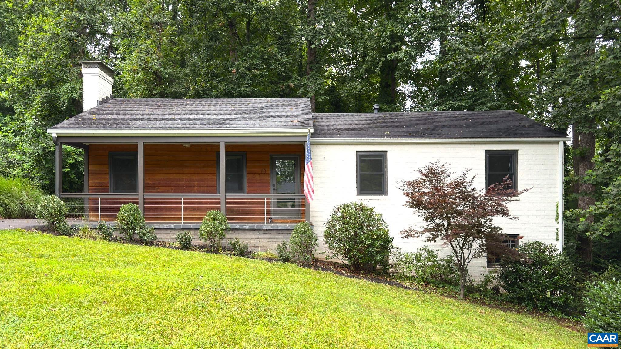 This beautifully renovated brick home, nestled on a quiet cul-de-sac in the sought-after Greenbrier neighborhood, seamlessly blends quality craftsmanship with modern style. Fully transformed by the incredible HubbHouse in 2017 with meticulous attention to detail, it boasts stunning finishes, an open and functional layout, and exceptional curb appeal. The bright, stylish kitchen features Quartz countertops, stainless steel appliances, and exquisite tile work, while rich hardwood floors and two wood-burning fireplaces add warmth and character. The lower level offers a spacious, finished rec room perfect for a variety of uses. Outside, enjoy a welcoming front porch, a private back patio, and a fully fenced yard with mature landscaping and a convenient storage shed. Ideally located with quick access to UVA, the Downtown Mall, Pen Park, Greenbrier Park, the Rivanna Trail system, and an array of shops and restaurants—this home is a rare find in a prime location.