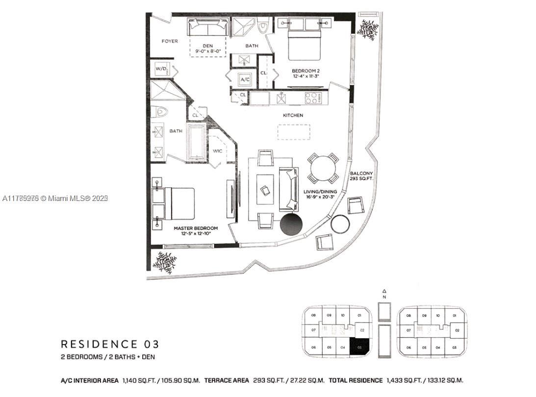 55 SW 9th St #2903, Miami FL 33130