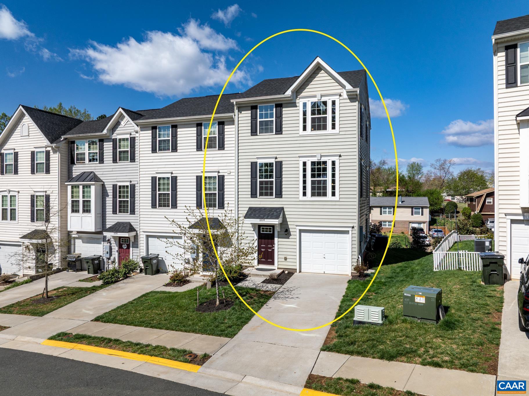 Discover the charm of this 2020-built END UNIT townhouse, nestled in the newest section of the sought-after Briarwood subdivision (Riverwood). The versatile rec room on the 1st floor has been thoughtfully transformed into a spacious and private walk-out 4th bedroom, offering incredible flexibility for you and/or your guests! This is an exceptional opportunity to own approximately 1,960 square feet of bright and airy modern living space. Enjoy the seamless convenience of an attached garage, ensuring effortless parking or storage space, along with the comfort of central AC for those warm summer months and central natural gas heat for cozy winters. The durable vinyl siding offers a low maintenance exterior. Benefit from public water and sewer services. The property boasts a well-appointed kitchen featuring stunning granite countertops and sleek stainless steel appliances. Between the kitchen and the convenient on-street parking available for guests, this home is great for entertaining. Enjoy the incredible convenience of being located just minutes from NGIC as well a vibrant array of shops, grocery stores, and amenities. Don't let this exceptional opportunity slip away!