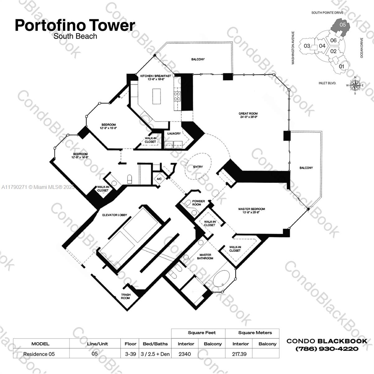 300 S Pointe Dr #405, Miami Beach FL 33139