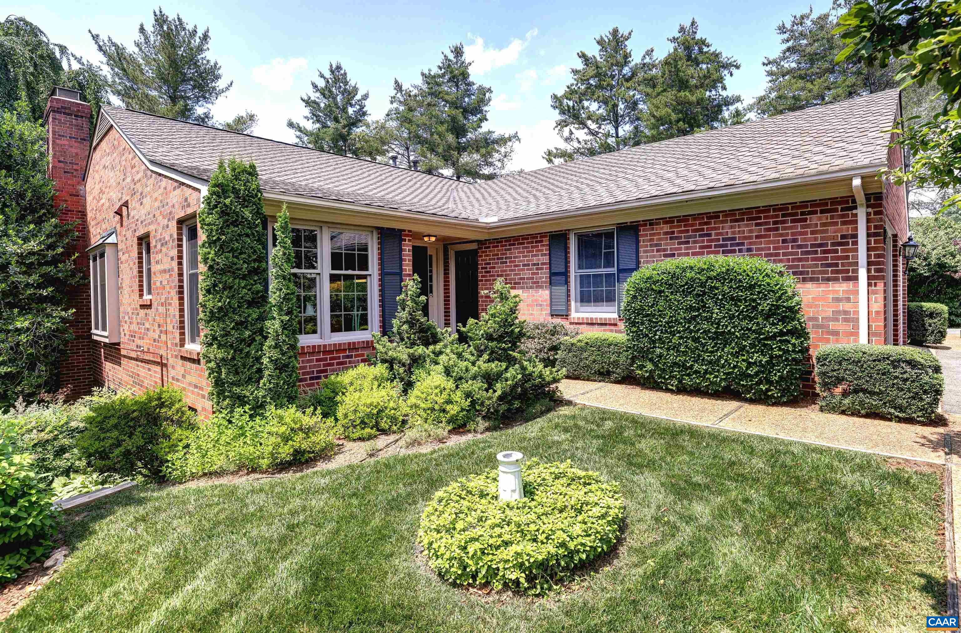 EDNAM - Carefree Living in Beautiful Ednam!  Discover easy, low-maintenance living in this charming two-bedroom home located in the sought-after Ednam community. Perfectly positioned just a short stroll from the Boar’s Head Inn, Sports Club, Spa, Birdwood Golf Course, and scenic trails, you'll also enjoy quick access to Farmington, UVA campus, UVA Medical Center, and Sentara Medical Facilities.  The main level welcomes you with a bright entry foyer, a cozy living room featuring a fireplace and large windows, a dining area ideal for entertaining, eat-in kitchen and a spacious primary suite with a full bath and walk-in closet.  Downstairs, the walk-out lower level opens onto a terrace and offers exceptional flexibility with a second bedroom, a generous family room with a second fireplace, an office/study, and a utility room. An attached one-car garage adds to the convenience.  Enjoy peace of mind with HOA services that include yard maintenance, trash and recycling pickup, plus snow removal.
