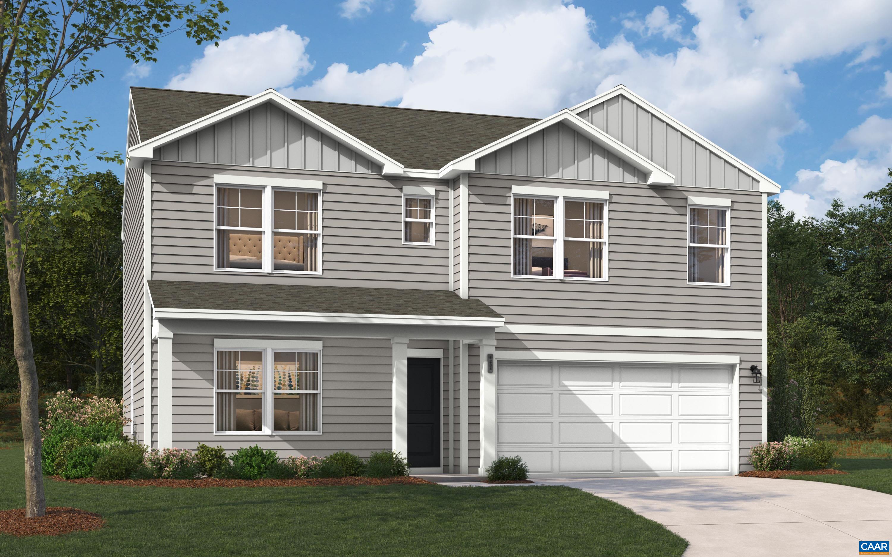 Welcome to the Teagan floorplan in Essence at Colonial Circle with an estimated October/November completion date! This brand-new floor plan offers a combination of thoughtful design, modern living and convenience. Upon arrival to this showstopper you'll notice the full front porch and stone water table perfect for your morning coffee or evening wind down. The modern and open concept first floor greets you upon entering. With it's spacious living room and adjoining kitchen, you will have ample space to host family gatherings, friendly game nights or enjoy a relaxing night in. The kitchen features all stainless-steel appliances, and a large central island. Also on the main floor is a half bath, and generously sized office down the hall. The study is perfect to use as an office, or crafting space. On the second floor there are 4 well-appointed bedrooms including the owner's suite and en-suite bathroom with quartz countertop, walk-in shower, and personal linen closet. Visit our model home today!*Photos/renderings of similar model*