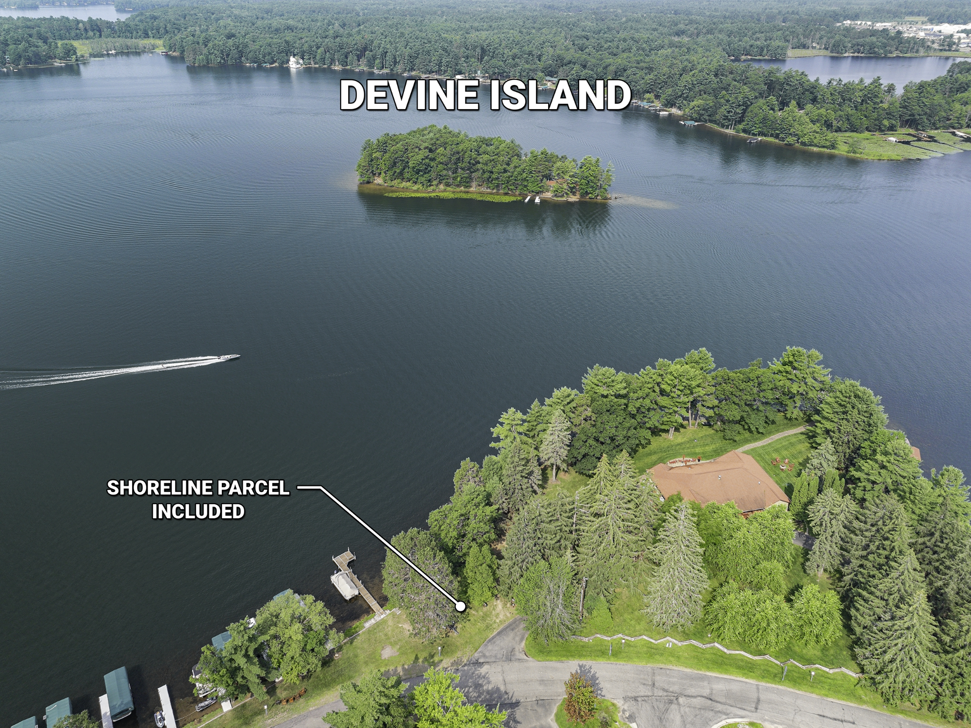 Minocqua Lake Property 9485 Devine Is Photo 4