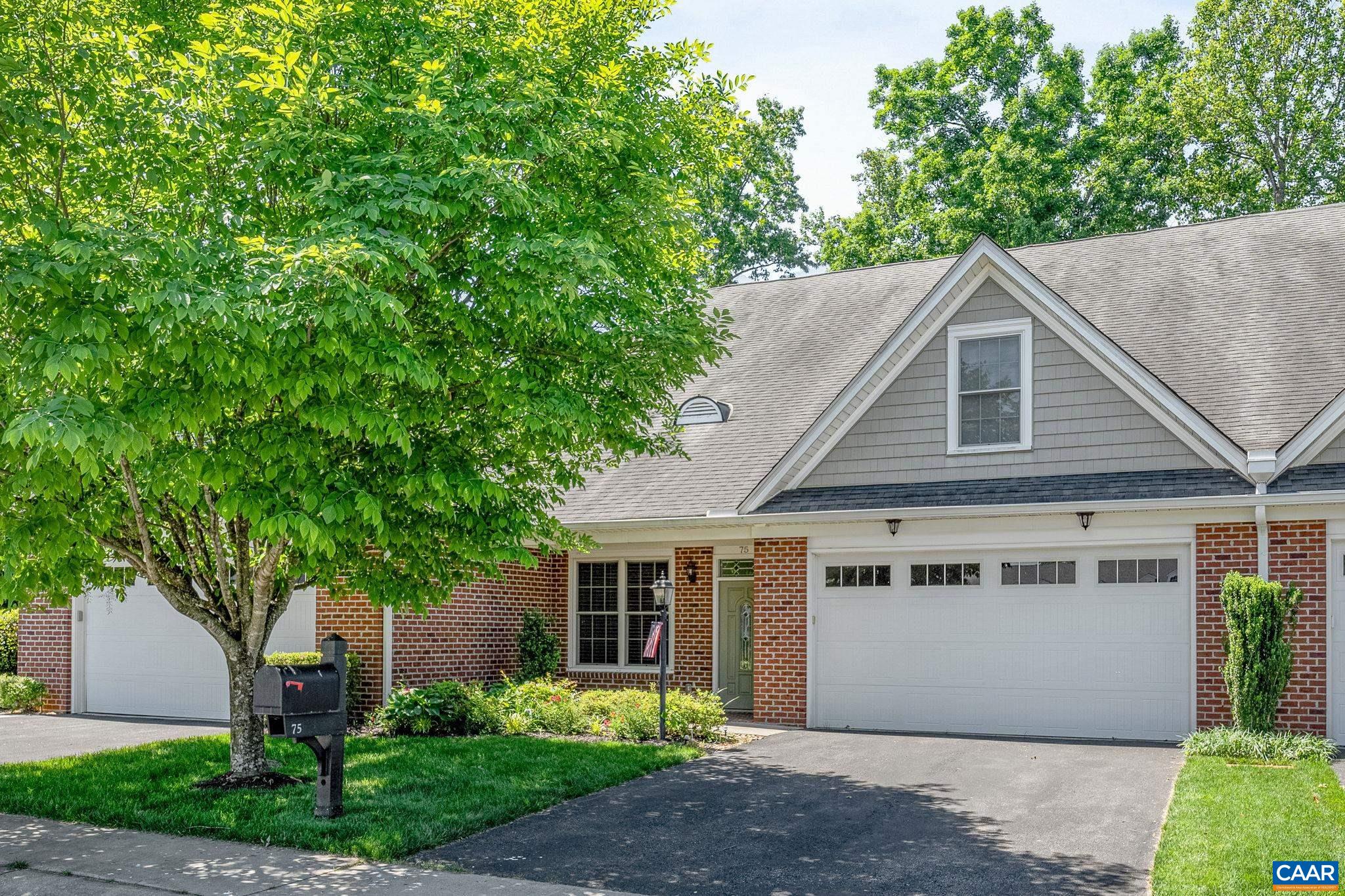 Must see Spring Creek patio home w/ prime location & many custom upgrades: chef's kitchen, custom maple cabinets w/ granite counter tops, upgraded stainless steel appliance package, spacious primary suite, rear porch for relaxing, 2nd level conditioned storage, chair rail, crown molding, vaulted ceilings & hardwood floors.  2nd bedroom could be a office, den or media room.  2 car garage w/ storage.  Sellers created a 2nd level guest suite and conditioned storage room.  Come tour this home to appreciate all it offers!