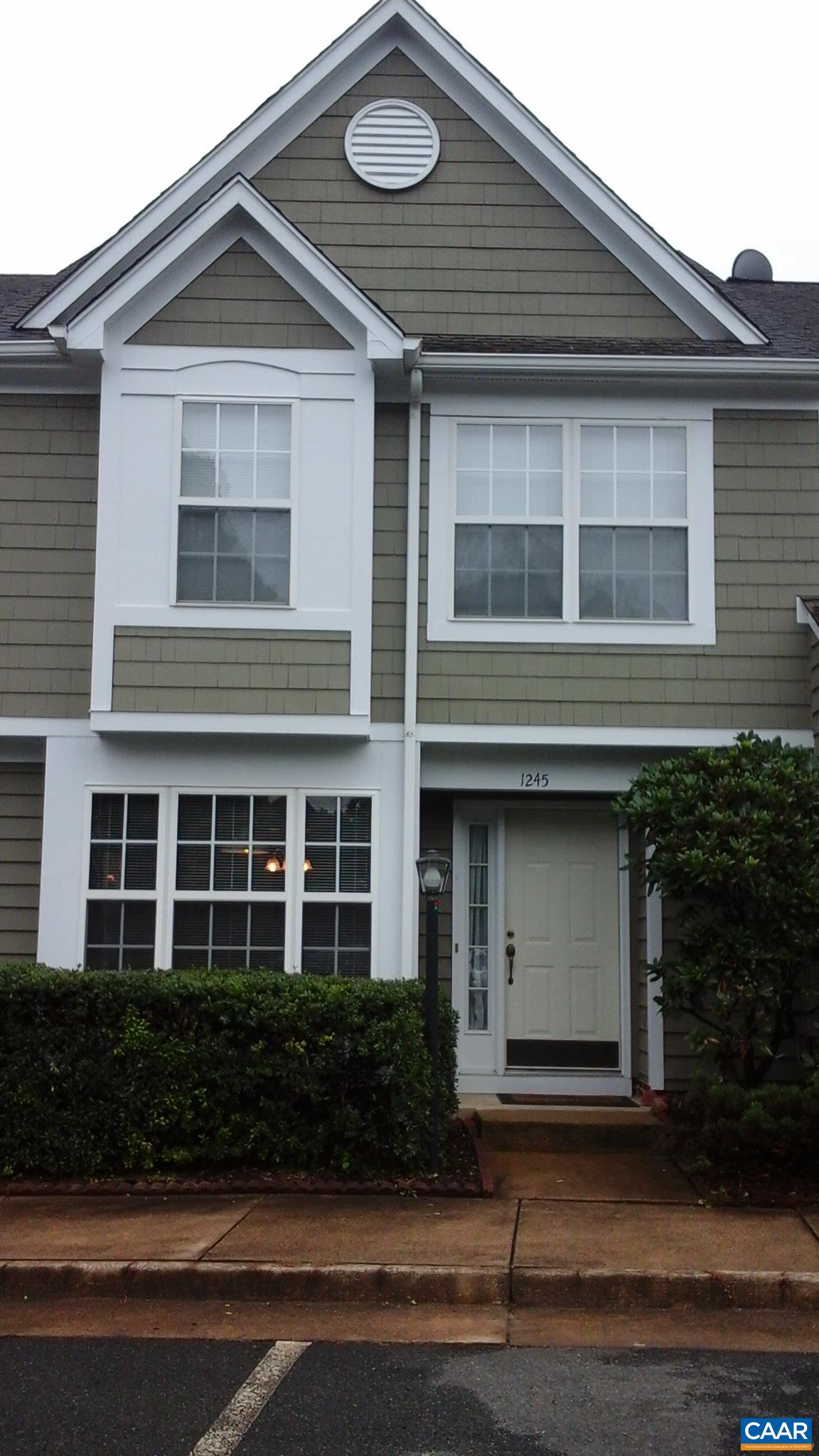 Come home to this inviting townhouse in the desirable River Run neighborhood. Located in the quiet Clifden Green section, the home offers easy access to Pen Park, while also convenient to downtown, Pantops, and Rt 29. Cool off in the community pool which is just steps away. Enjoy the peace of mind that the property has been well cared for and is easy to maintain, with a recent new roof and gutter guards.