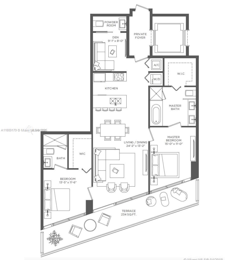 801 S Miami Ave #1202, Miami FL 33130