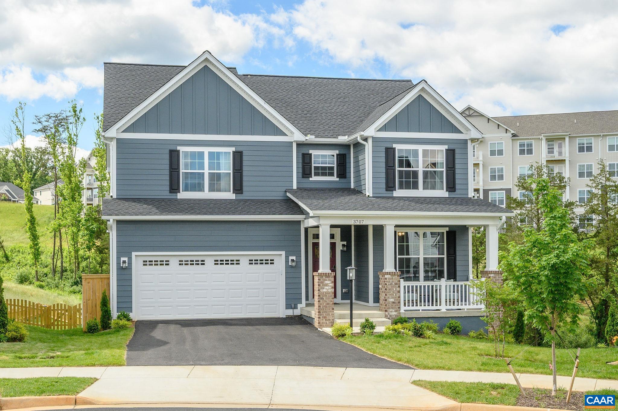 Beautifully UPGRADED home on one of the largest lots in North Pointe! Tucked away on a quiet cul-de-sac with a HUGE FENCED BACKYARD, this property offers the perfect blend of style, space, and functionality. The light-filled main level boasts an open, smartly designed floor plan. The great room features coffered ceilings and a cozy gas fireplace, seamlessly flowing into the elegant kitchen with bright white cabinetry, granite countertops, stainless appliances, and a walk-in pantry. The dining area is surrounded by windows and opens to a private, expansive screened porch. Upstairs, the luxurious primary suite includes two custom California Closet systems and an upgraded en suite bath with double vanities, sleek tile, and a frameless glass shower. Three additional spacious bedrooms (including one with its own en suite) plus a double-vanity hall bath provide plenty of room for family and guests. The WALK-OUT BASEMENT offers high ceilings, abundant NATURAL LIGHT, and a LARGE REC ROOM. There’s also space ready to be finished into a 5th bedroom and full bath (plumbing rough-in already in place). Additional highlights include a 2-car garage and one of the most expansive yards in the neighborhood.