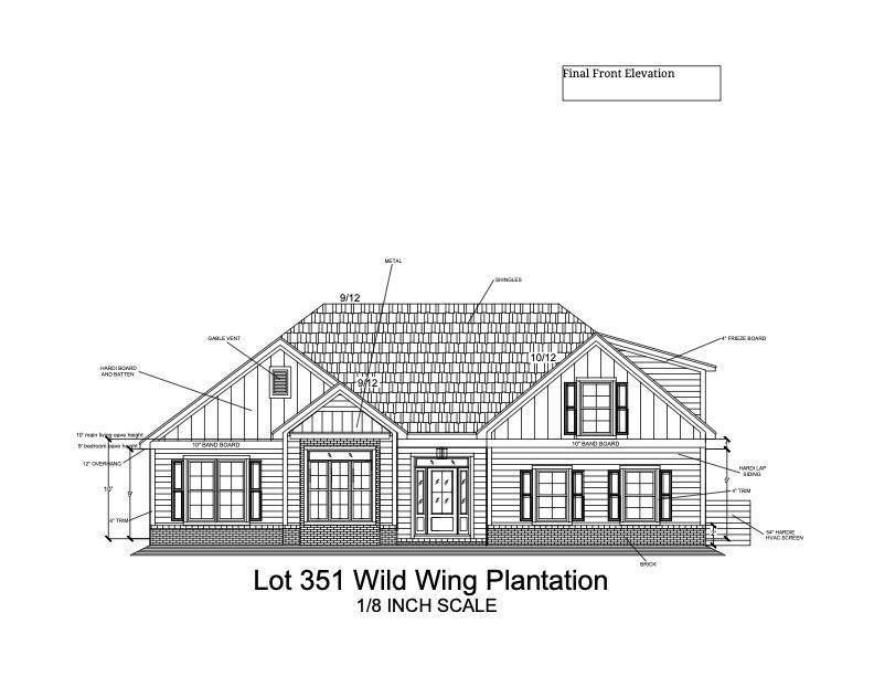 2236 Woodstork Dr. Conway, SC 29526