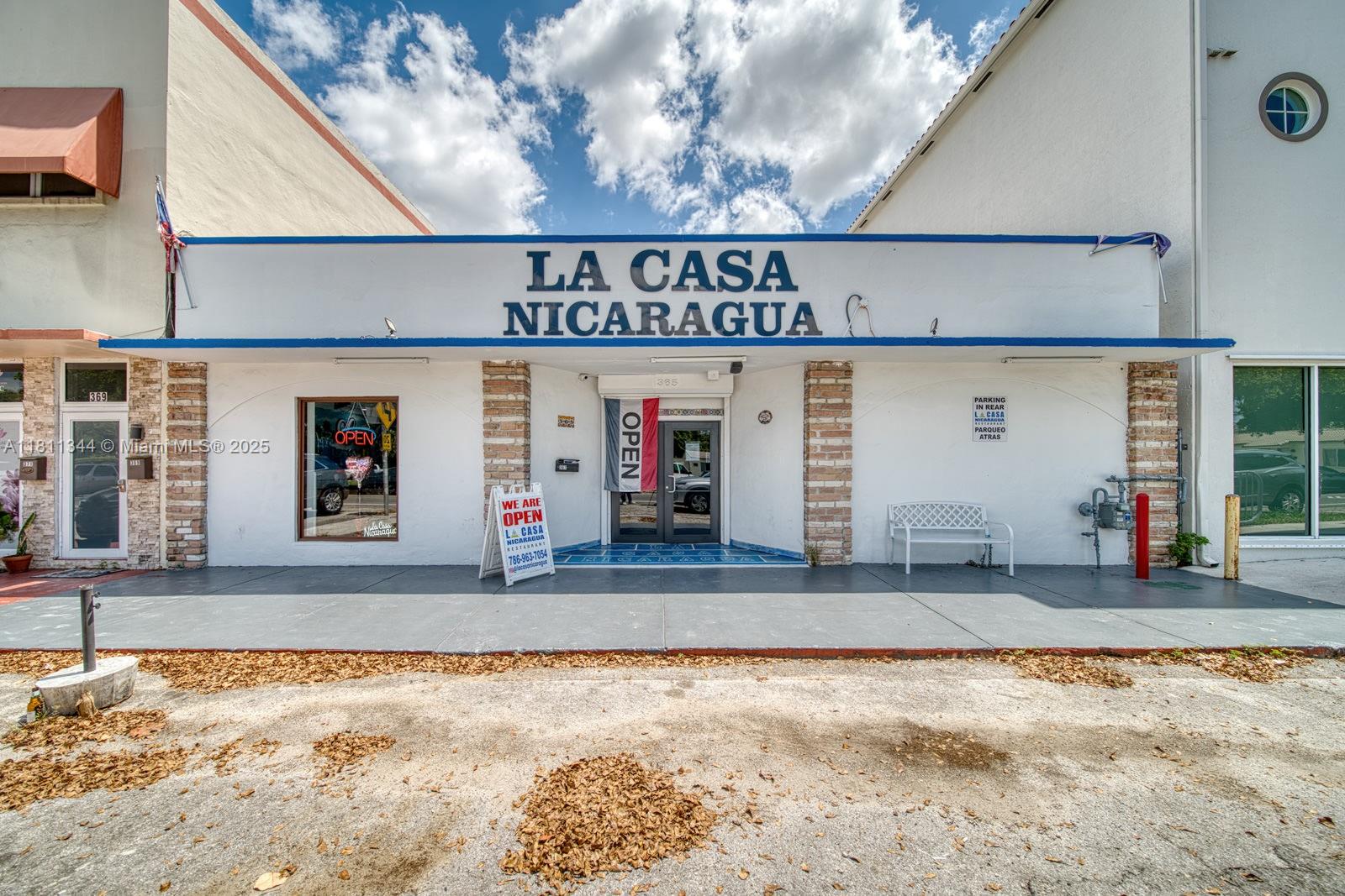 Huge Authentic Full -Service Nicaraguan Restaurant In Miami Spring