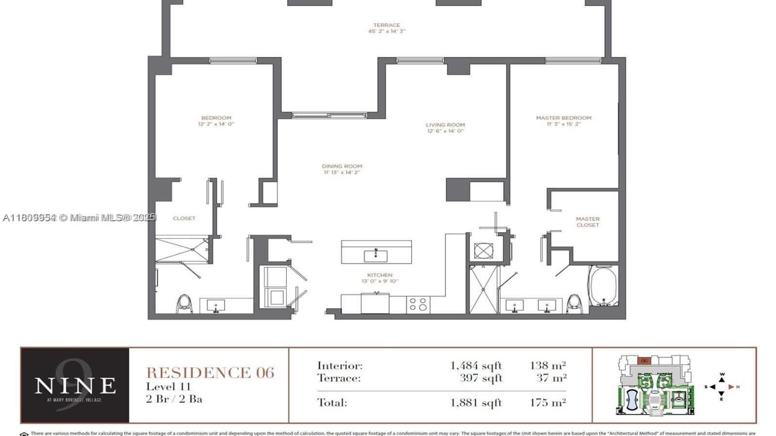 999 SW 1st Ave #3306, Miami FL 33130